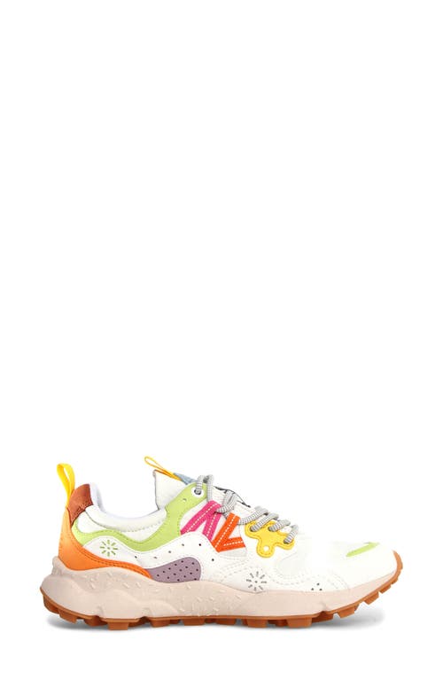 Flower Mountain Yamano 3 Kaiso Sneaker In White Multi