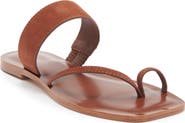 Reformation Sawyer Toe Loop Slide Sandal