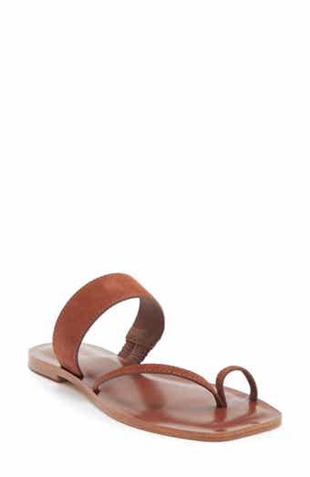Reformation Sawyer Toe Loop Slide Sandal