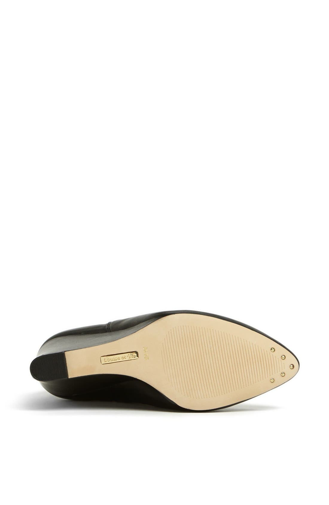 'Wikket' Bootie (Nordstrom Exclusive), Alternate, color, BLACK