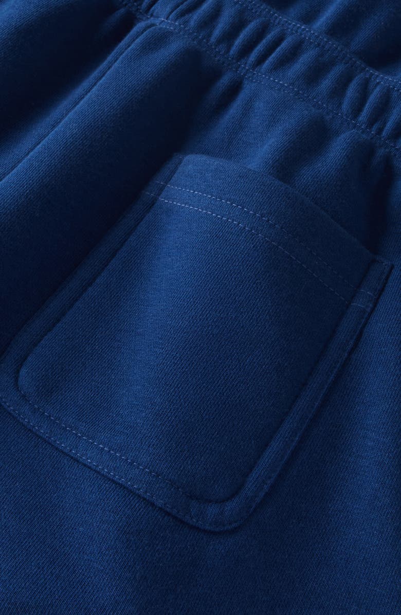 Zella Girl Kids' Cotton Romper, Alternate, color, Blue Estate