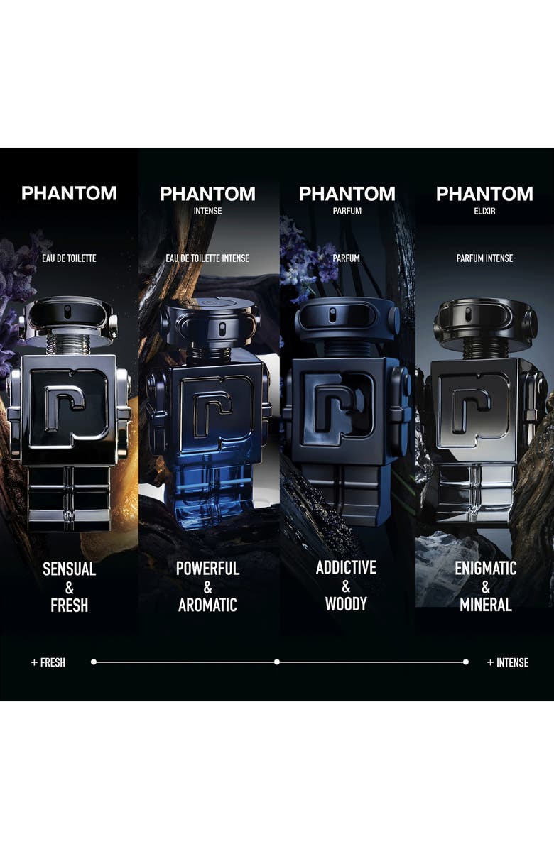 Rabanne Phantom Intense Eau de Parfum 3-Piece Gift Set $221 Value, Alternate, color,