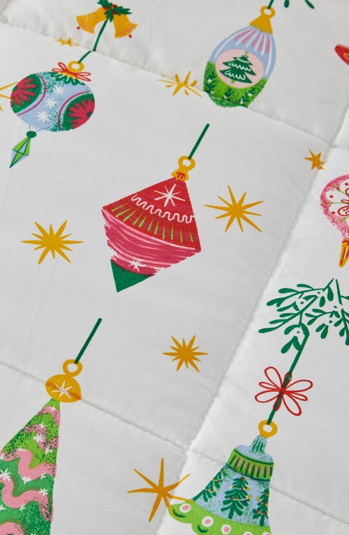 Woven & Weft Holiday 3-piece Comforter Set In Multi
