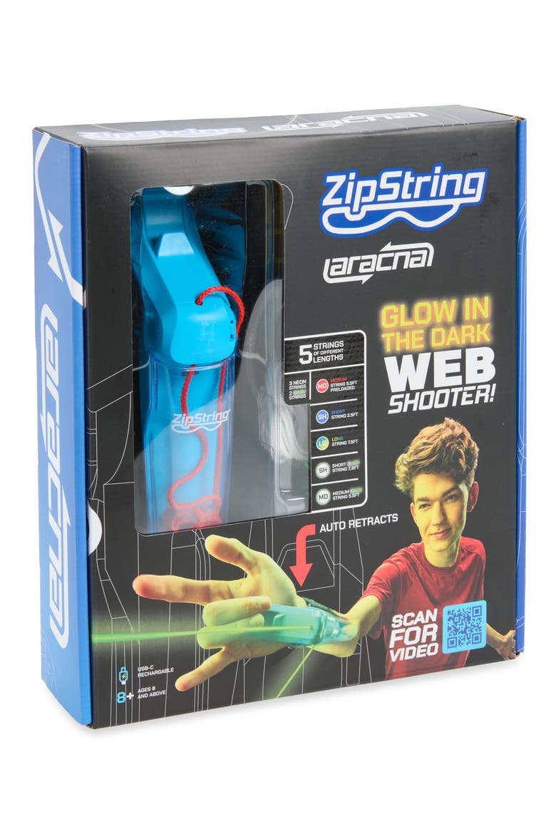 Aracna Glow-in-the-Dark Web Shooter Toy, Alternate, color, MULTI