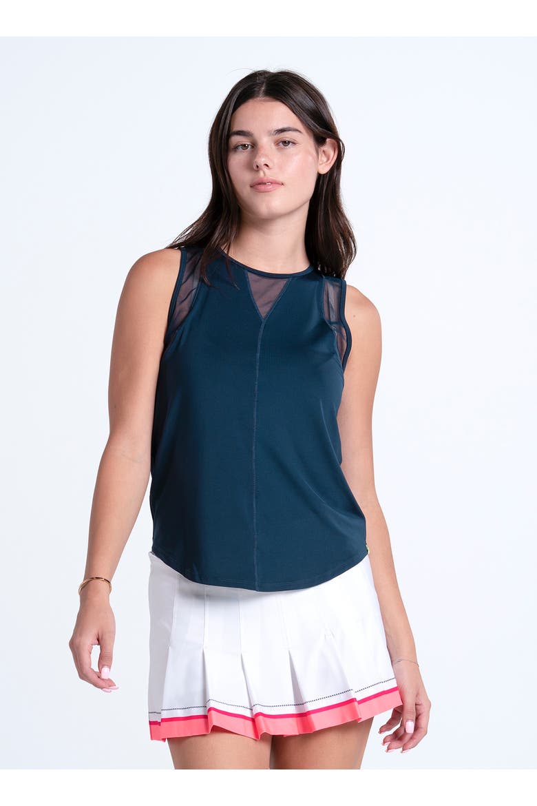 Glow Set Pleat Skirt, Alternate, color, White