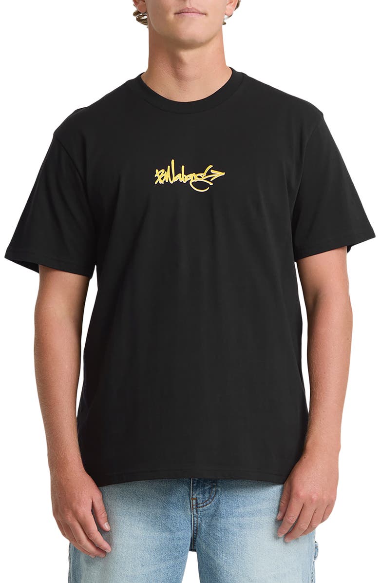 Billabong Occy's Point Premium Graphic T-Shirt, Main, color, Black