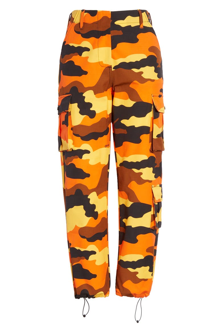 Camo Cargo Pants, Alternate, color, ALL OVER