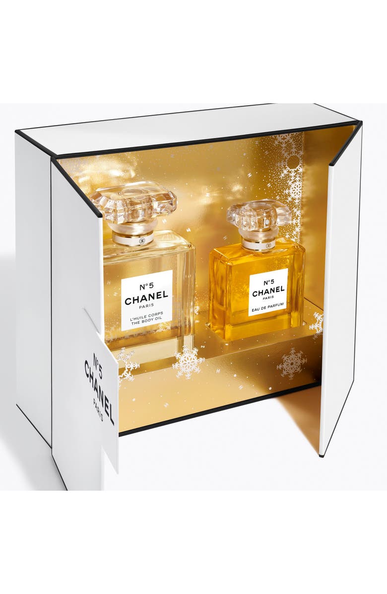 CHANEL N°5 Eau de Parfum Body Oil Set, Alternate, color, 