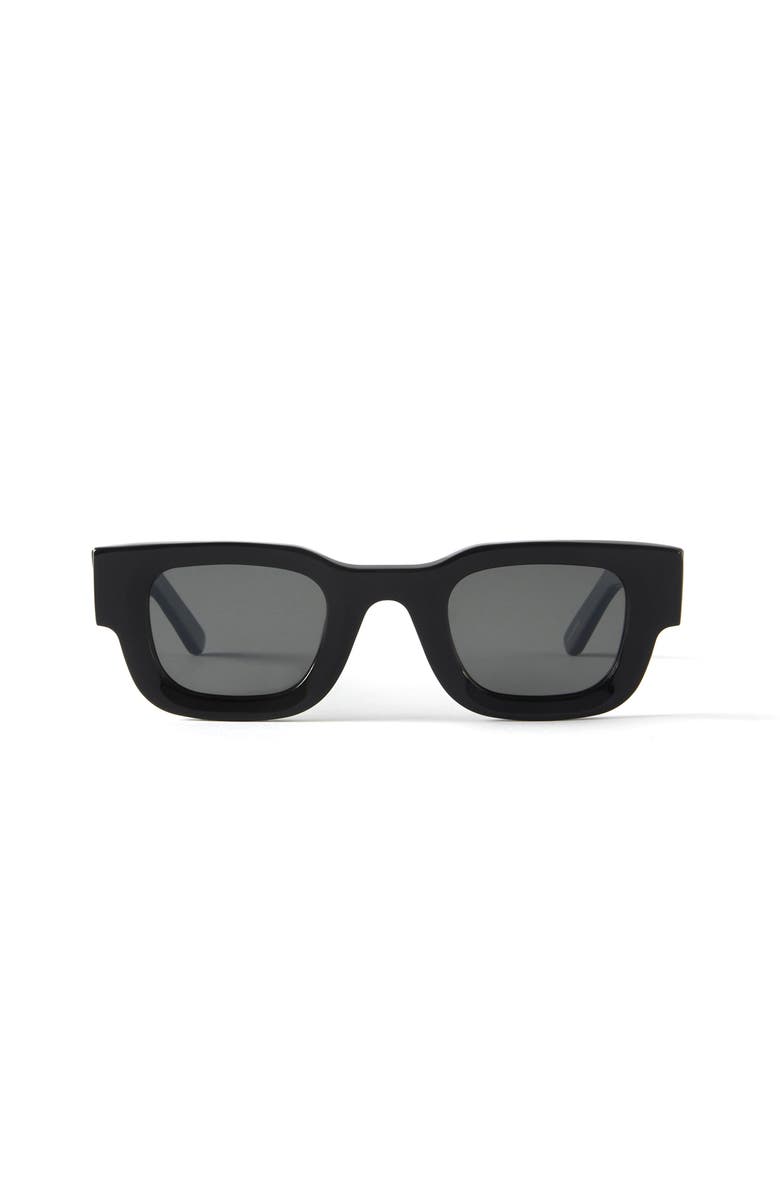 French Kiwis Eyewear Valentin Sunglasses, Main, color, Black