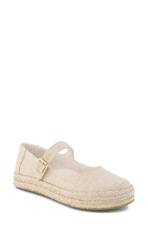 Carolina Espadrille Platform Mary Jane (Women)