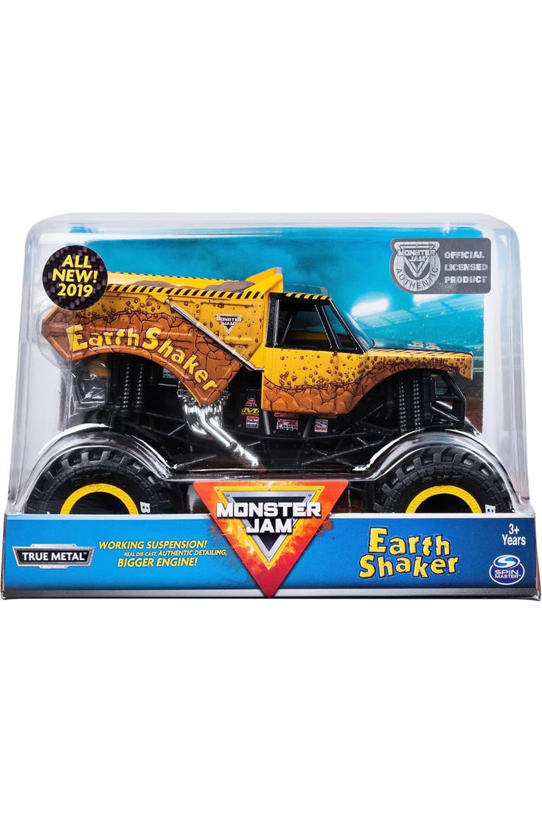 Earth Shaker Die Cast Vehicle, Main, color, Orange #1