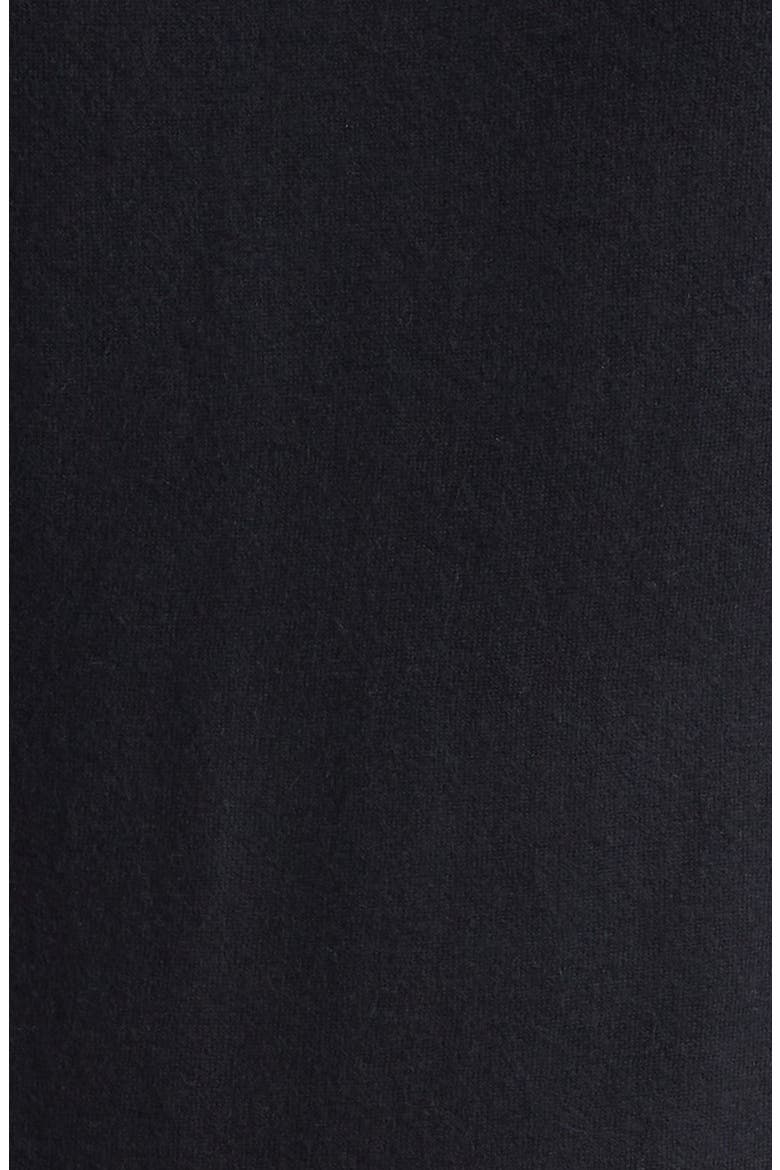 Short Big Cashmere Tank, Alternate, color, BLACK