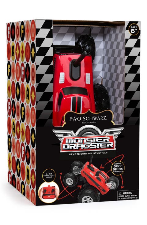 Kids' Monster Dragster Toy Remote Control Car
