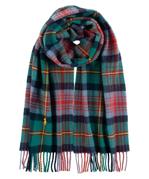 Recycled Classic Plaid Scarf