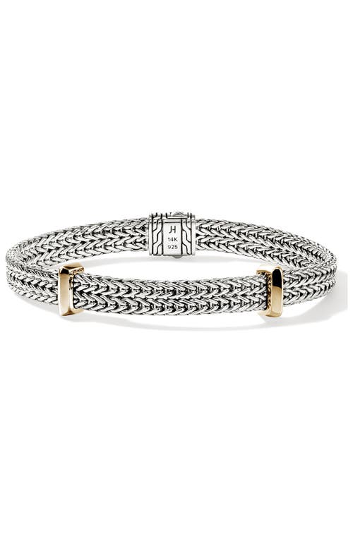 John Hardy Icon Link Station Bracelet In Metallic