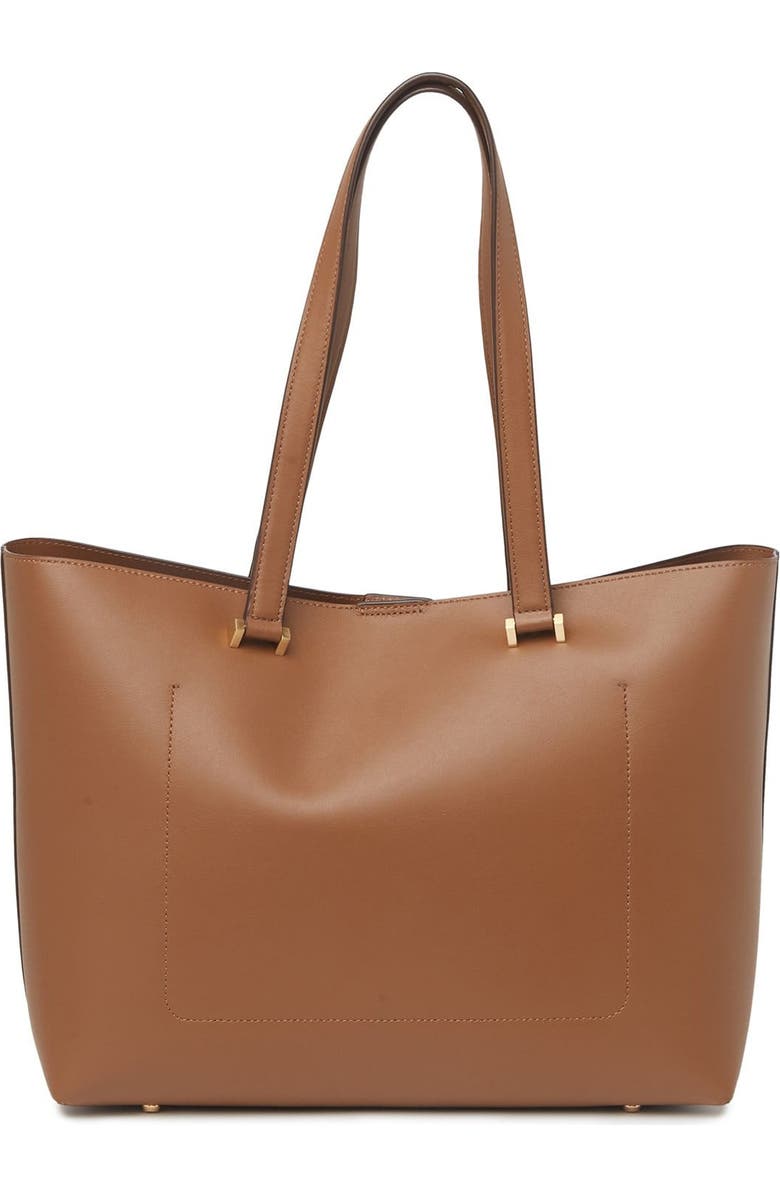 Donna Karan New York Karla Leather East/West Tote, Alternate, color,