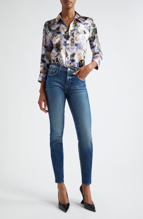 L Agence Margot High Rise Skinny Pant In Laredo