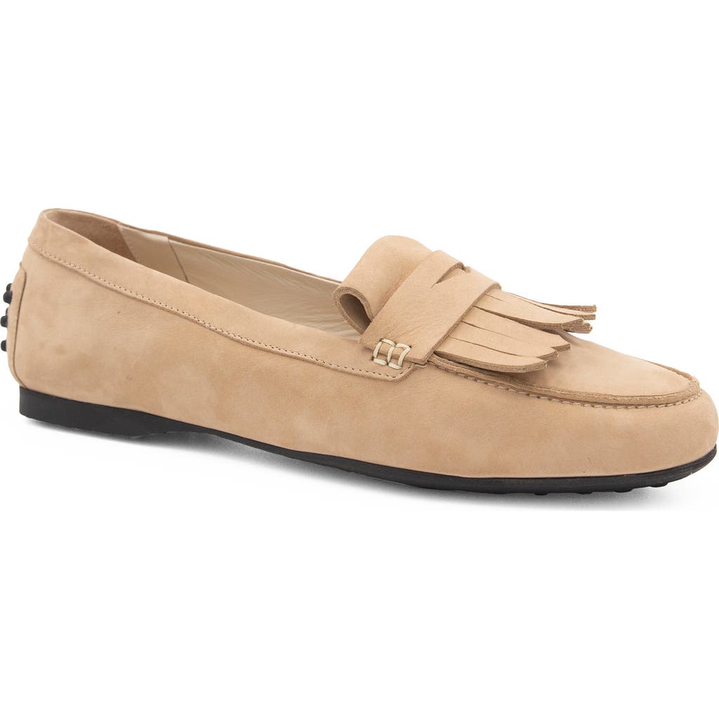 Amalfi By Rangoni Donnola Kiltie Penny Loafer In Sand Tiffany