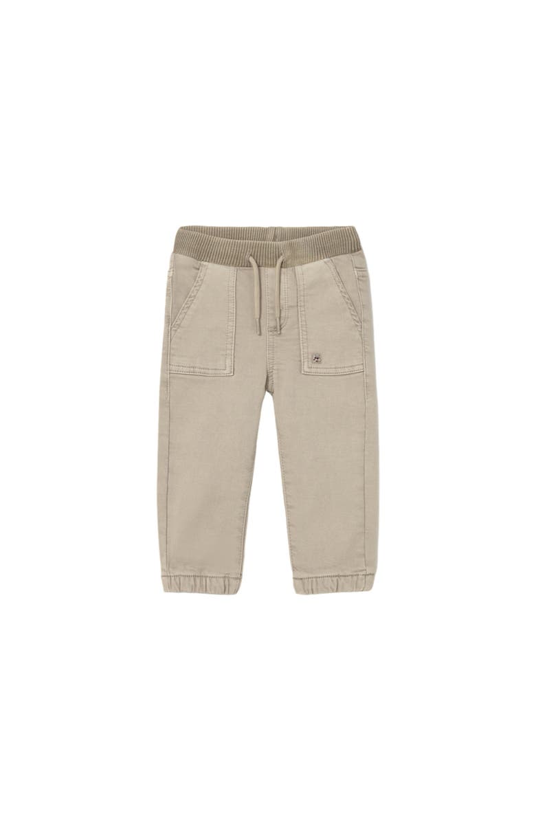 Mayoral Twill Joggers, Main, color, Beige