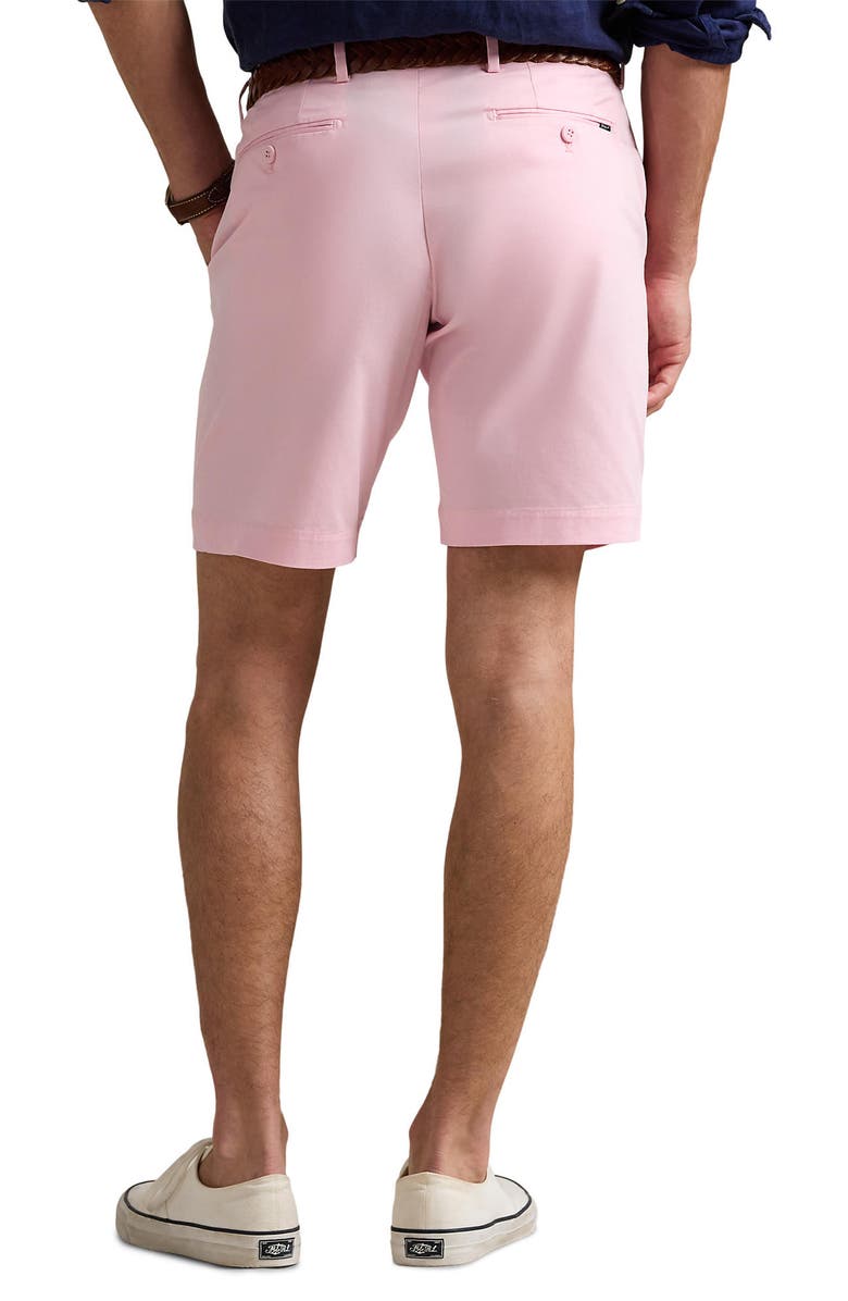 Polo Ralph Lauren Stretch Cotton Golf Shorts, Alternate, color, Bath Pink