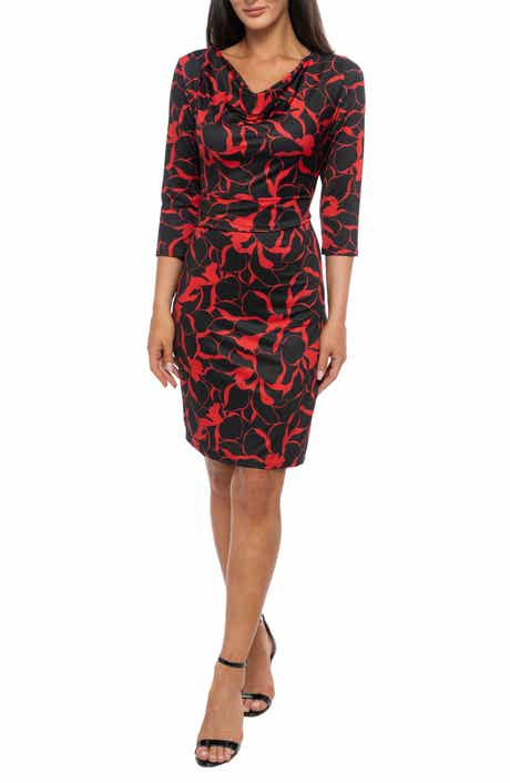 TASH AND SOPHIE Cowl Neck Minidress