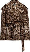 Dolce&Gabbana Belted Short Trench Jacket