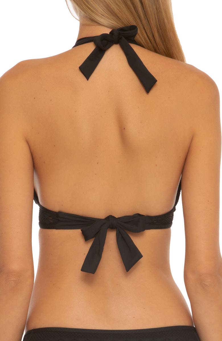 Becca Courtney Colorplay Halter Bikini Top, Alternate, color, 