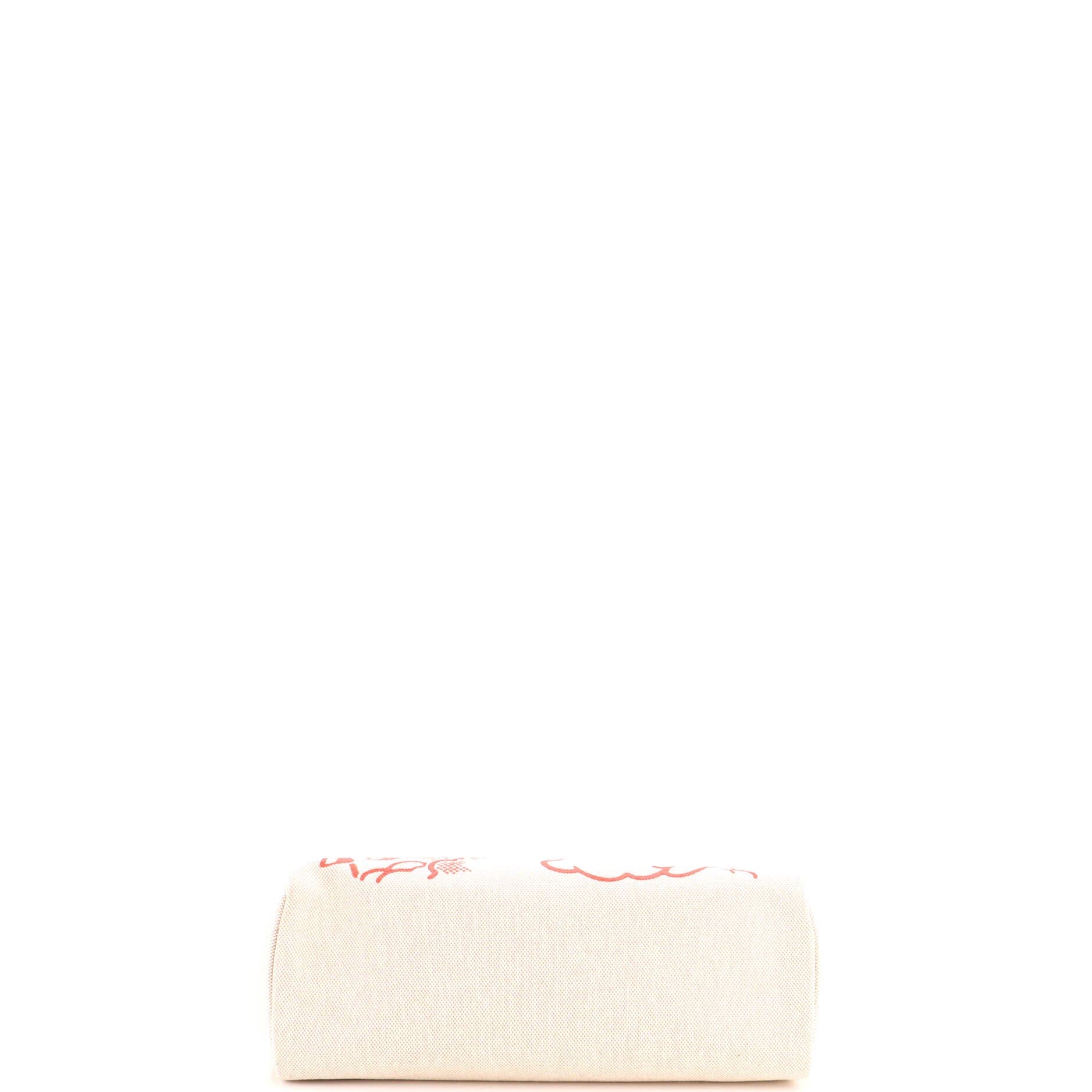 Herbag Zip Pegase Pop Toile and Leather 31, Alternate, color, White