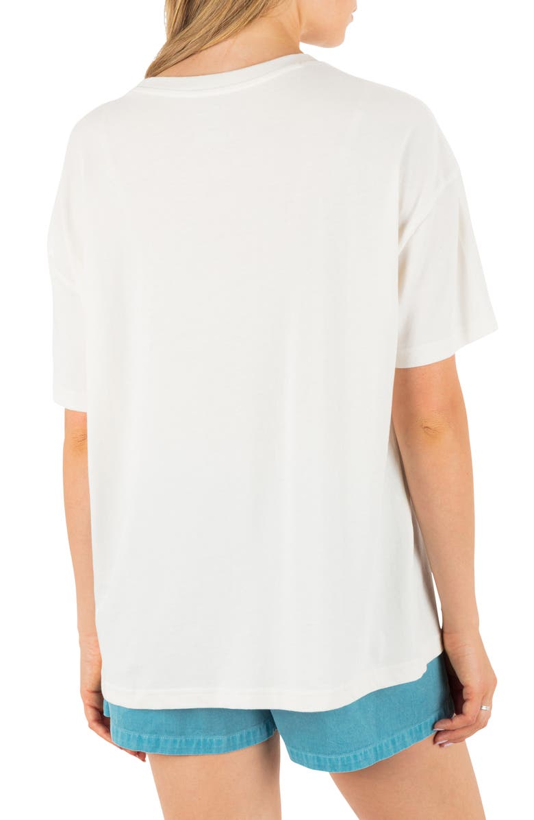 Hurley Scenic View Oversize Cotton Graphic Boyfriend T-Shirt, Alternate, color, Tofu