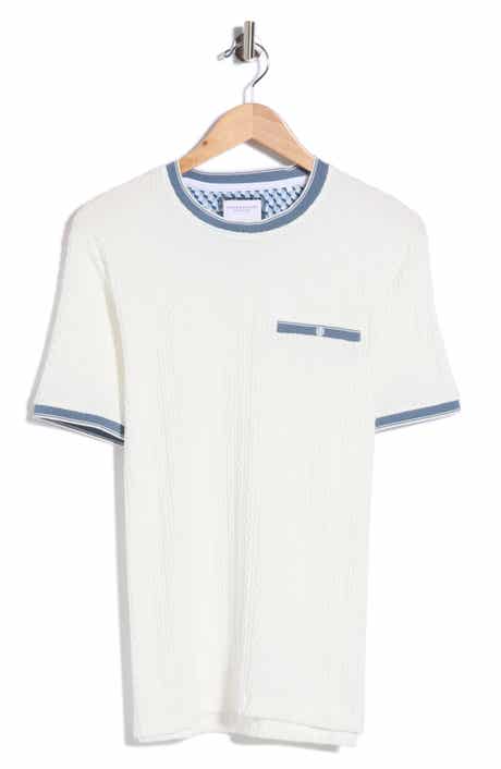 DENIM AND FLOWER Tipped Pocket T-Shirt