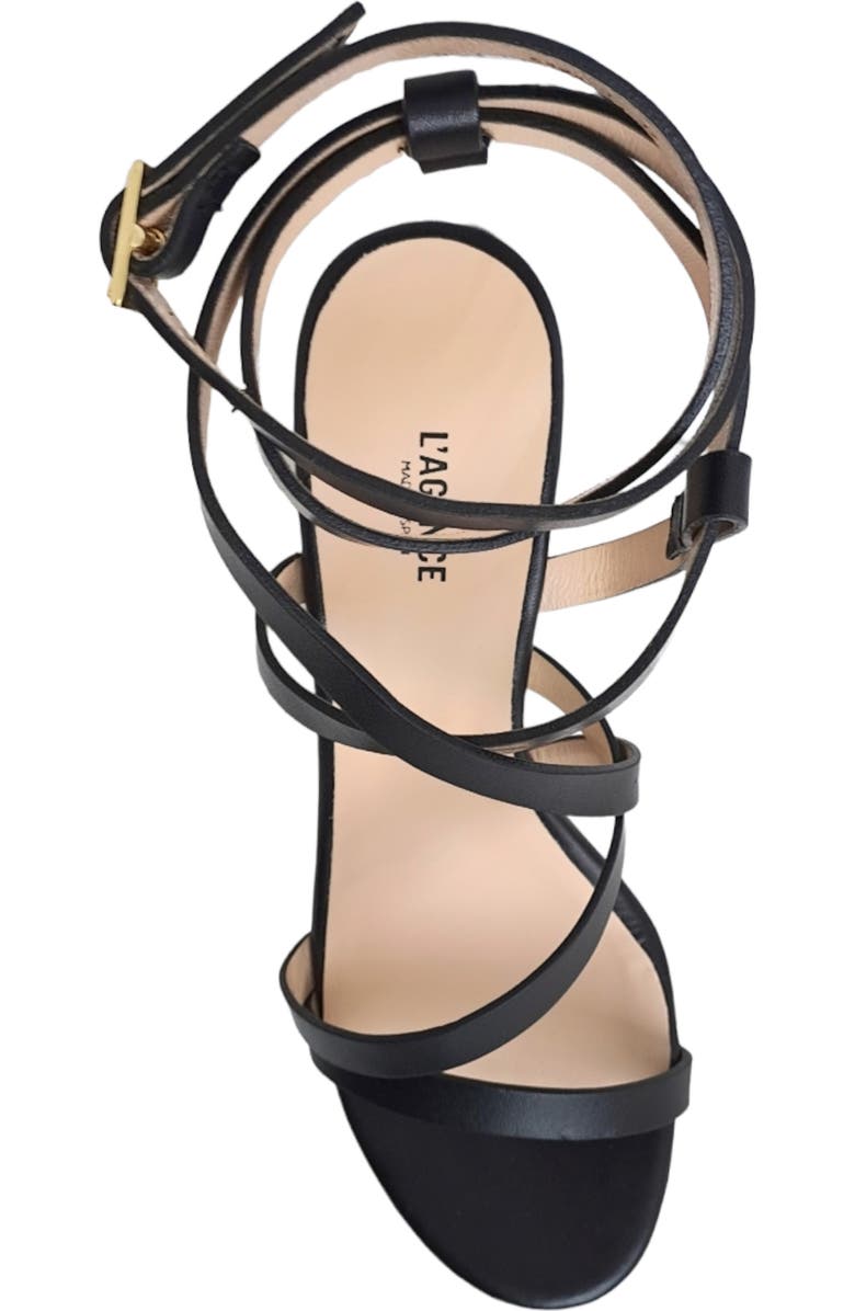 L'AGENCE Emily Strappy Wraparound Sandal, Alternate, color,