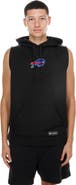 New Era Men's New Era Black Buffalo Bills Combine Sleeveless Hoodie