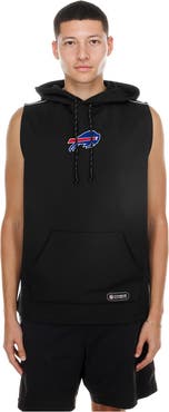 New Era Men's New Era Black Buffalo Bills Combine Sleeveless Hoodie