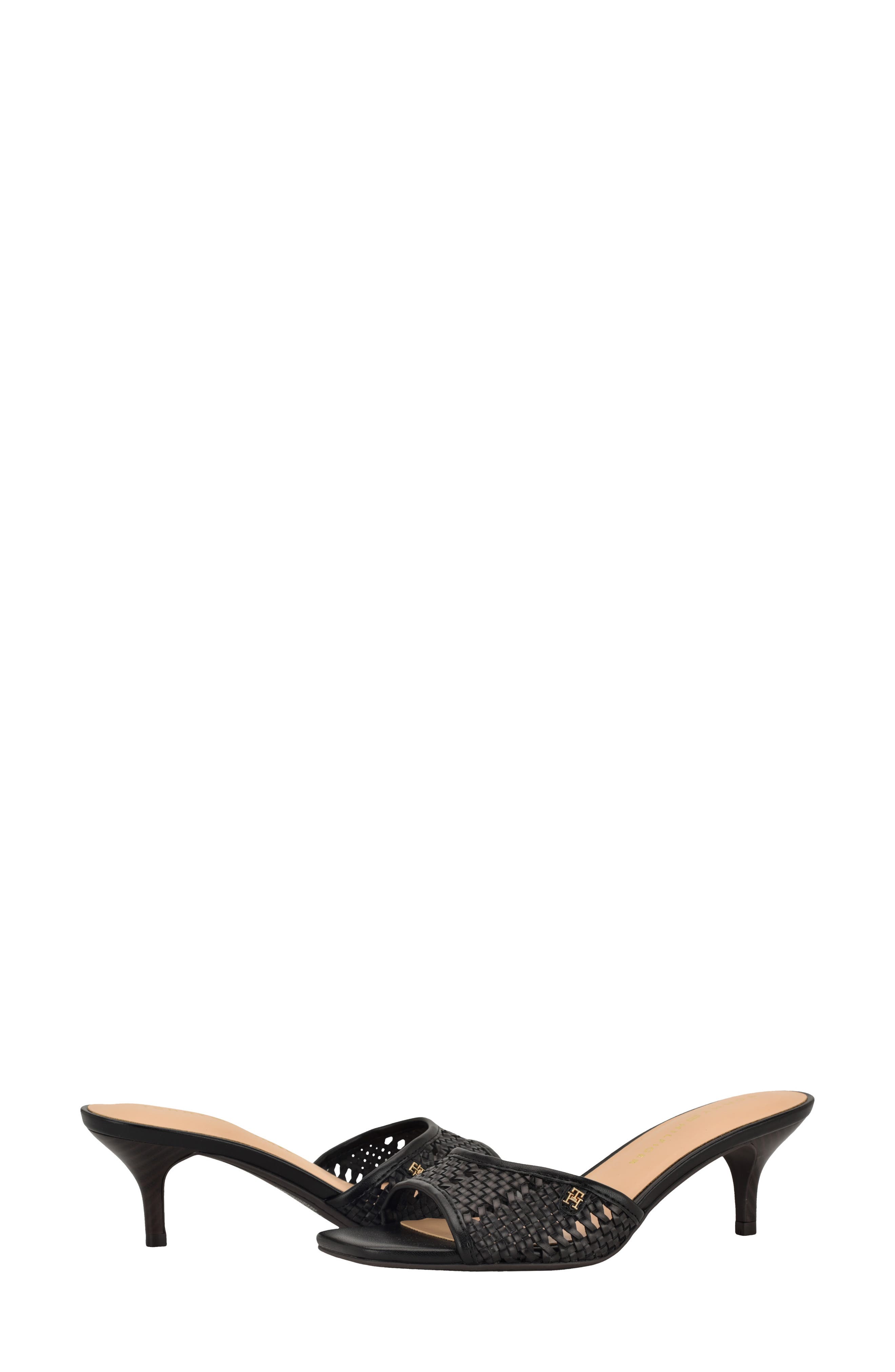 Tommy Hilfiger Claihre Kitten Heel Slide Sandal, Alternate, color, 