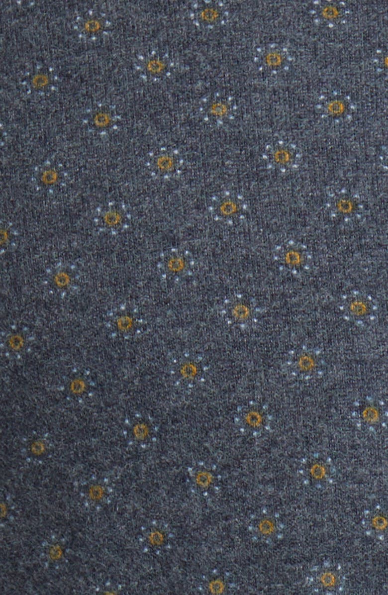 Stone Rose Geo Print Wrinkle Resistant Tech Fleece Button-Up Shirt, Alternate, color, 