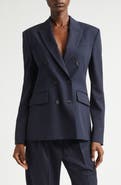 Stella McCartney Classic Double Breasted Wool Jacket