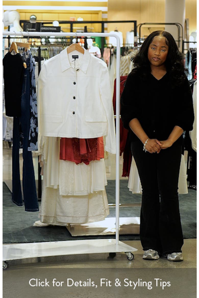 Stretch Cotton Twill Jacket video