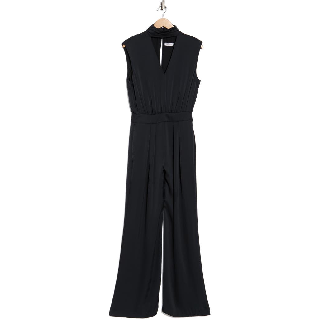 Ramy Brook Fate Sleeveless Wide Leg Jumpsuit In Black
