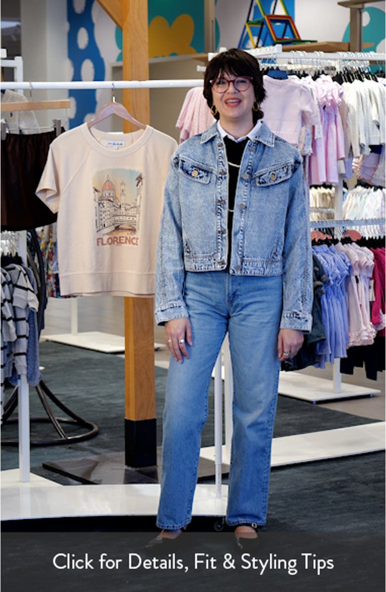 Slant Pocket Denim Jacket, sales video thumbnail