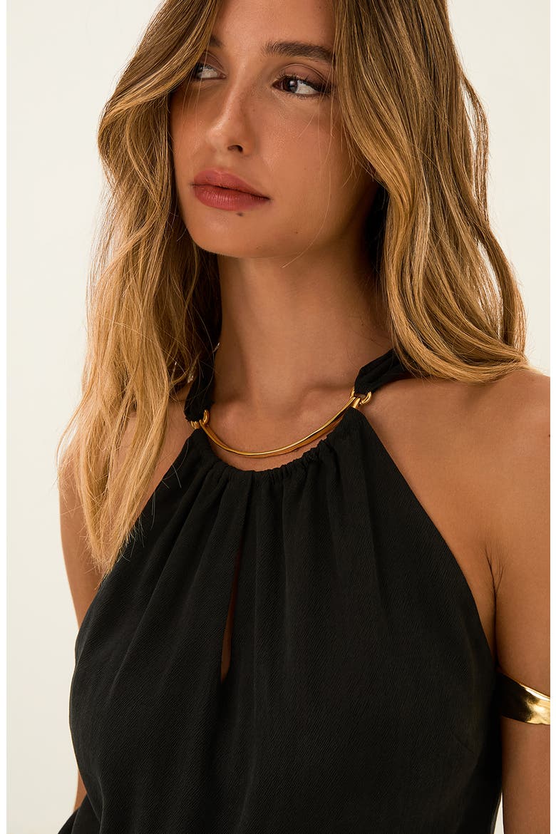 Solid Joy Cover-Up Top, Alternate, color, BLACK