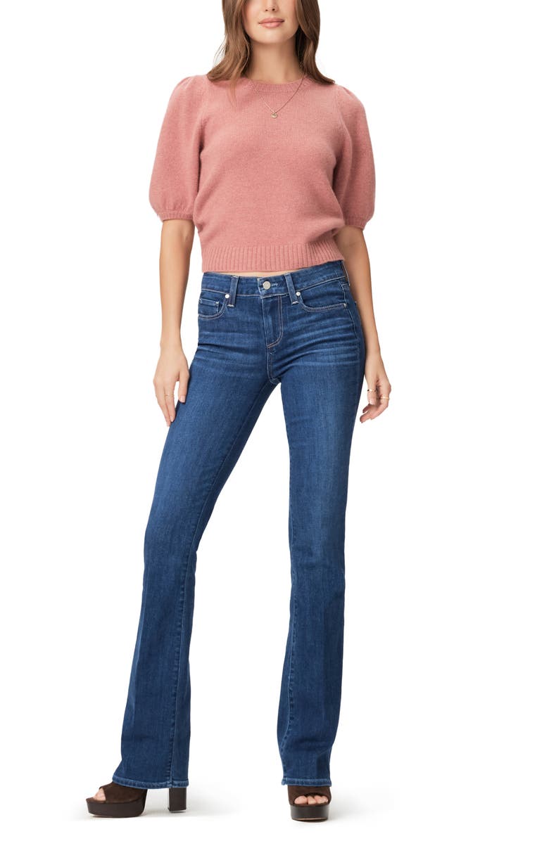 PAIGE Manhattan Bootcut Jeans, Alternate, color, 