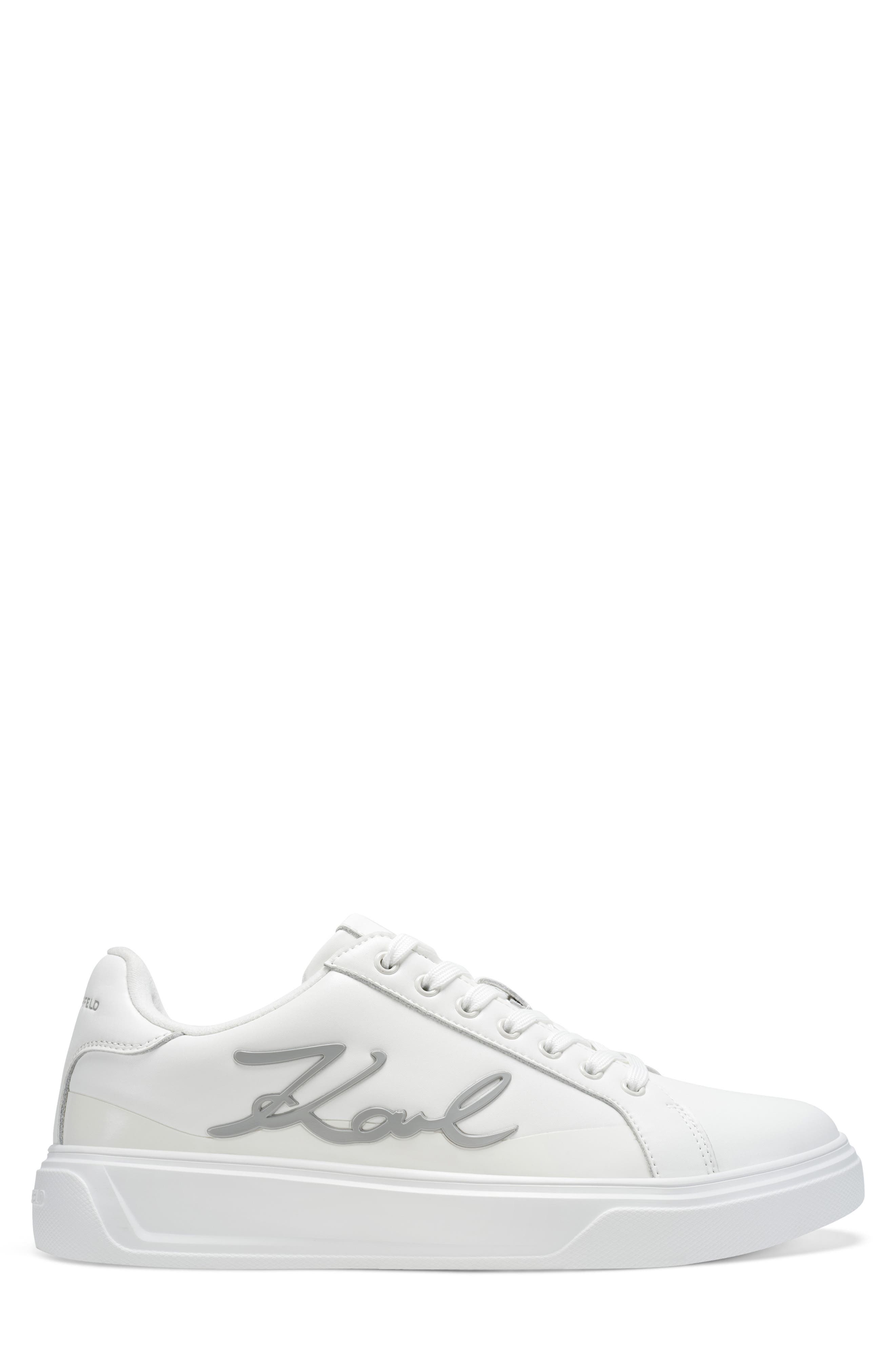 Hi Density Low Top Sneaker, Alternate, color, WHITE