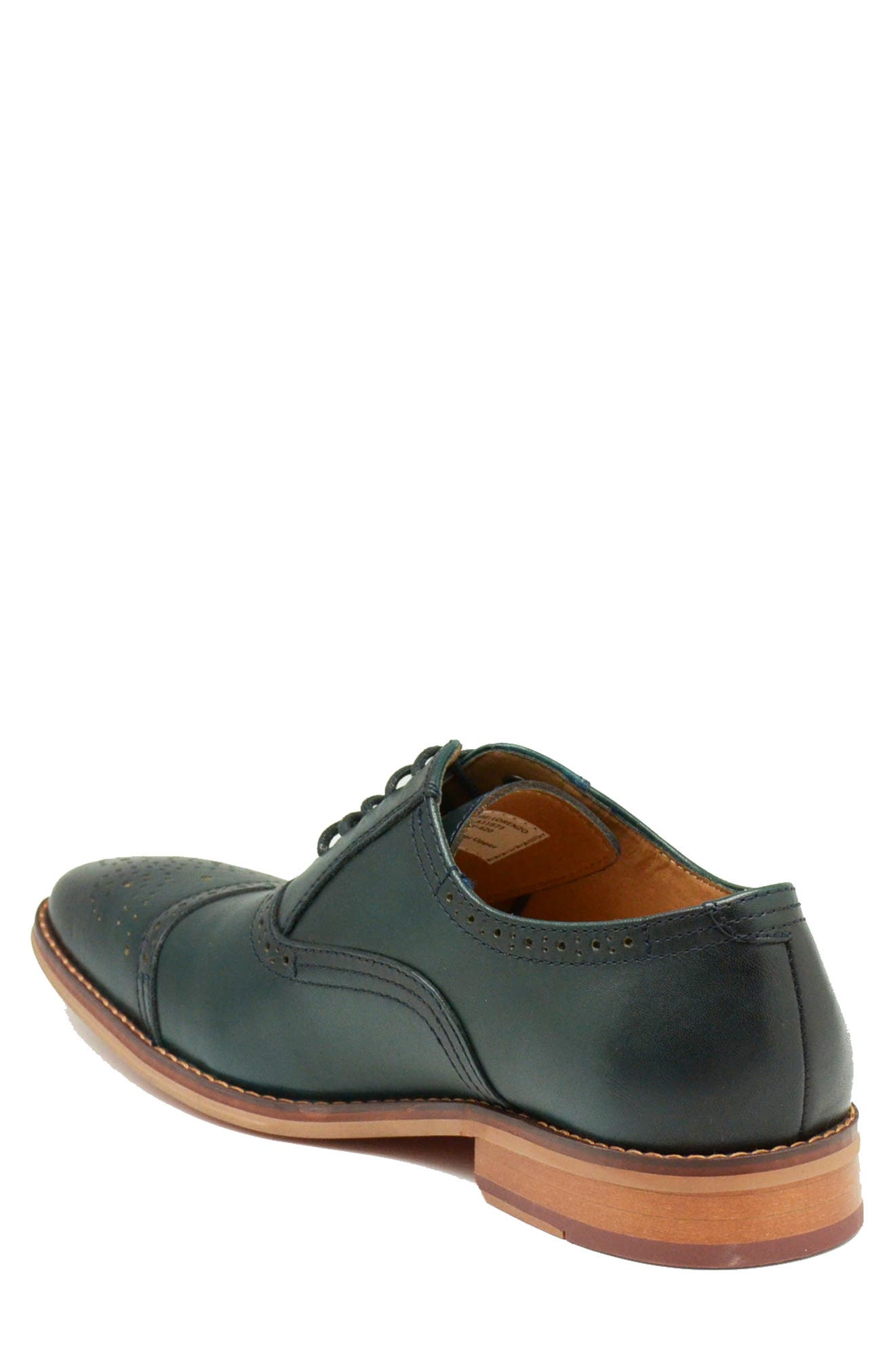Lorenzo Cap Toe Oxford, Alternate, color, NAVY