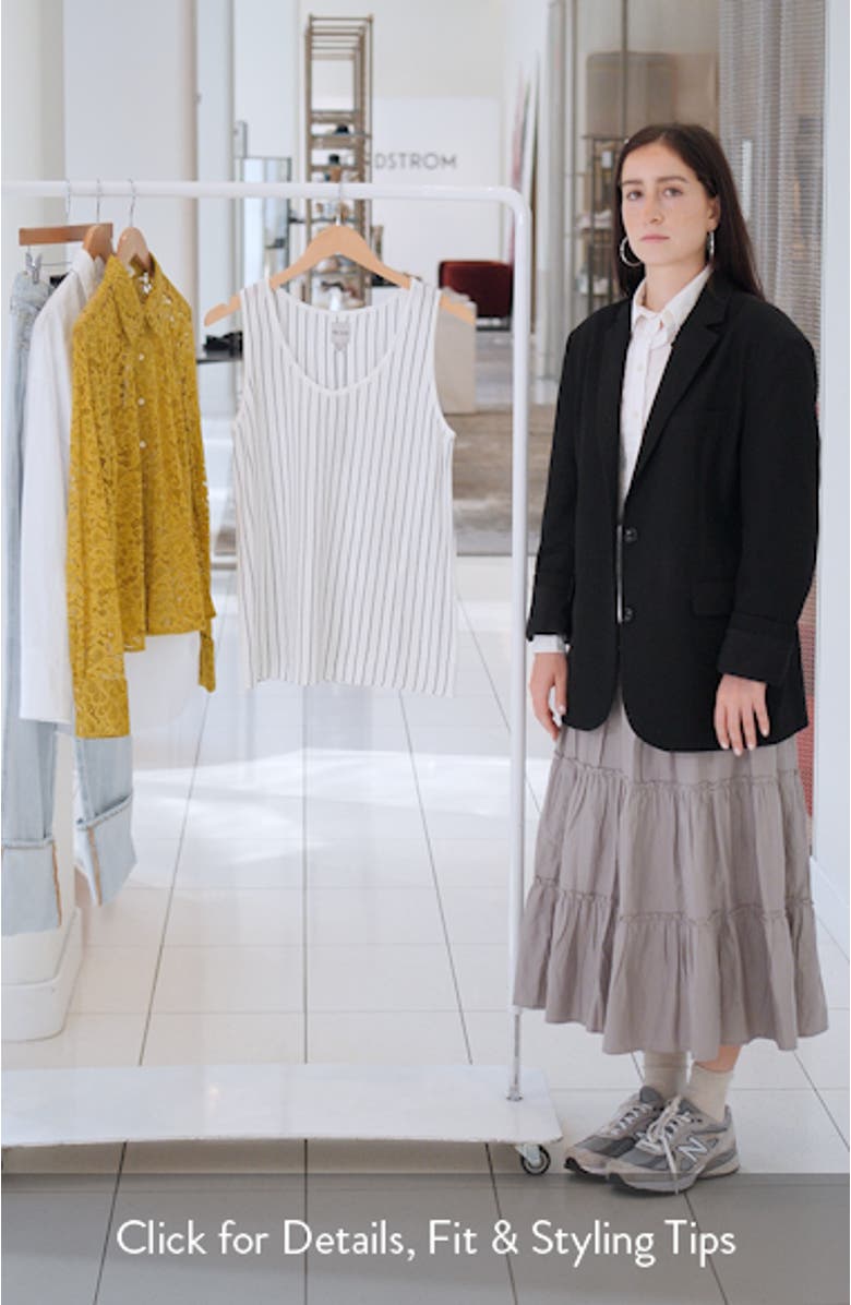 Destination Stripe Sweater Tank, sales video thumbnail