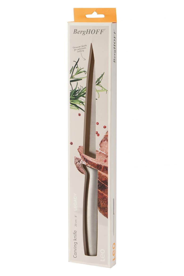 Leo Legacy 8-Inch Carving Knife, Alternate, color, SILVER