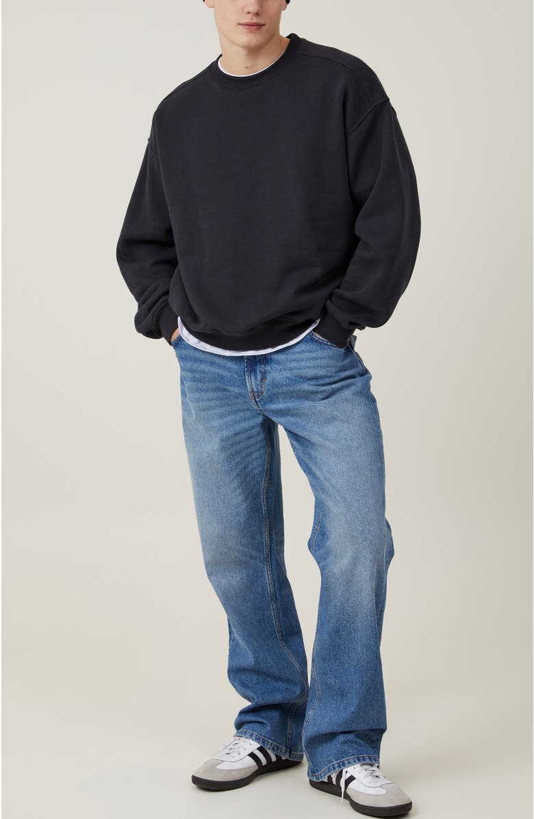 Cotton On Men's Box Fit Crew Sweater, Alternate, color,