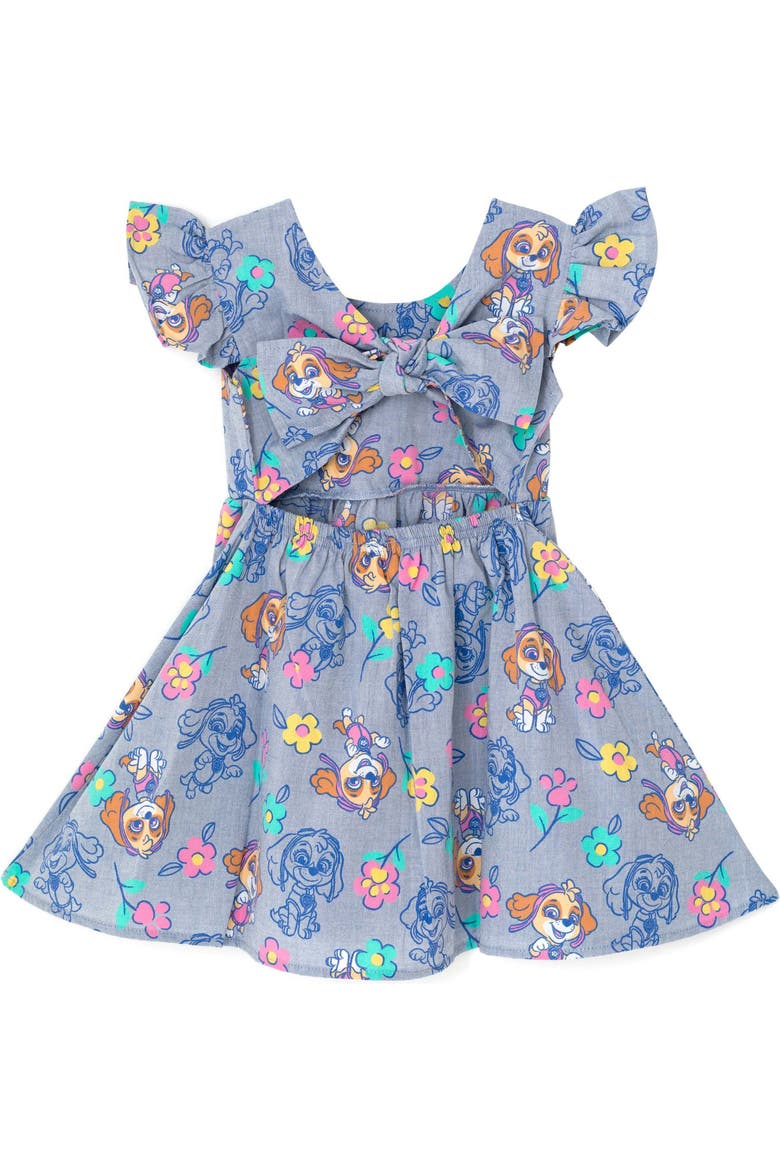 Skye Chambray Dress, Alternate, color, Chambray Blue Skye