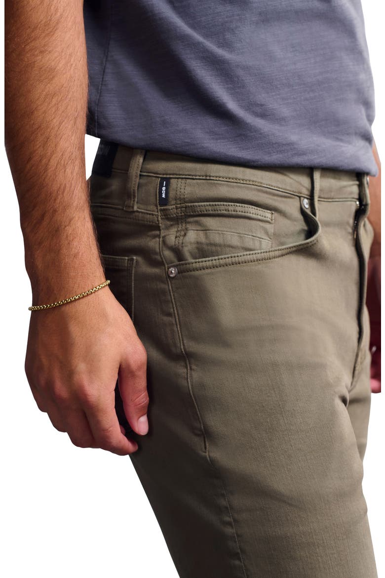 Bridge Straight Leg Jeans, Alternate, color, OLIVE DENIM