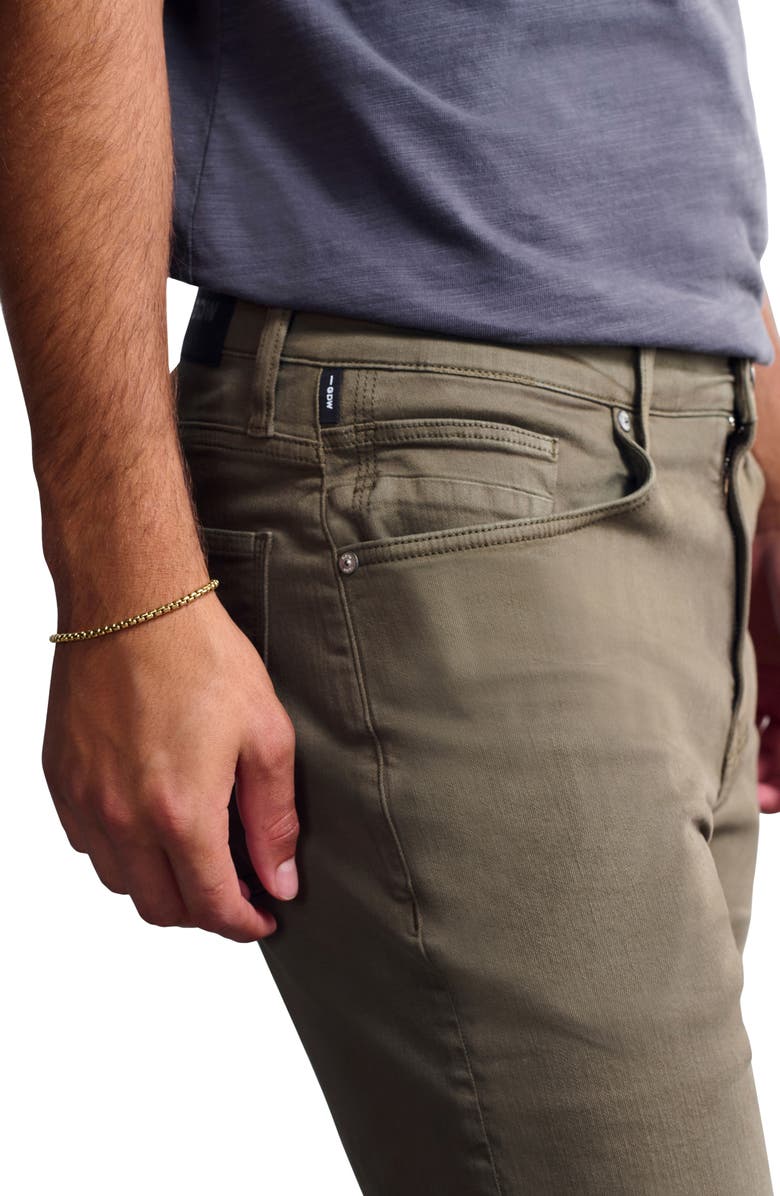 General Denim Works Bridge Straight Leg Jeans, Alternate, color, Olive Denim