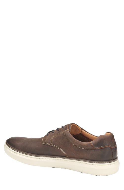 Johnston & Murphy Mcguffey 2 Plain Toe Derby In Brown Oiled Full Grain